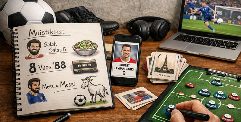 Jalkapallo ja muistisäännöt – opi joukkueiden pelaajat helpommin | Artikkeli