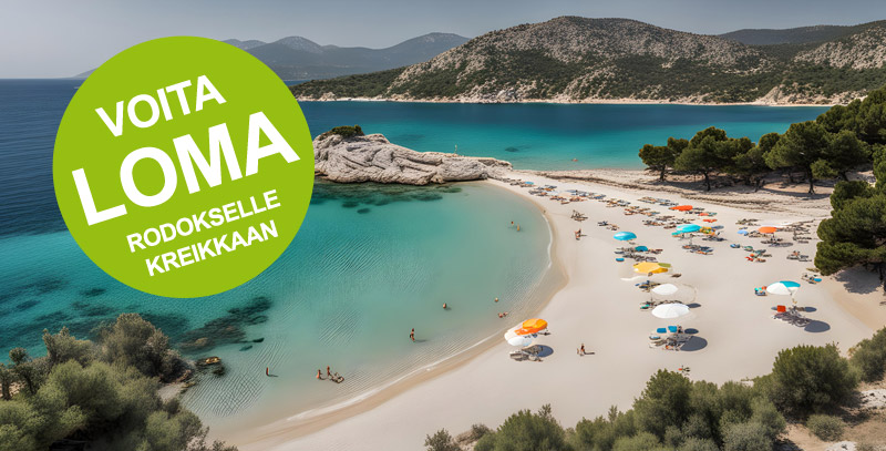 Voita loma Kreikkaan Rodokselle