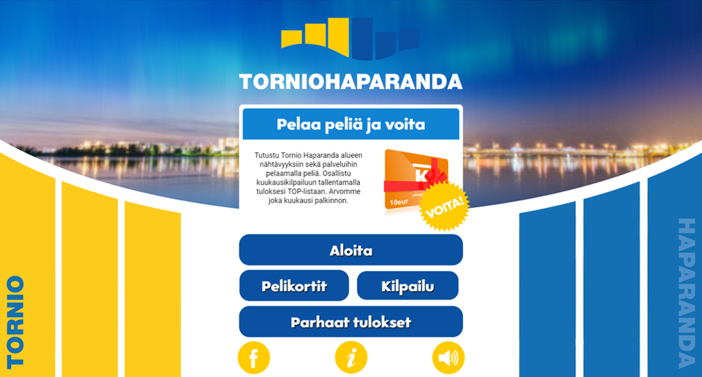 Pelaa TornioHaparanda -muistipeliä ja voita 10eur K-Ryhmän lahjakortti