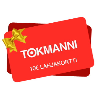 Kuukausipalkintona 10€ Tokmanni lahjakortti