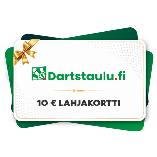 Pelaa ja voita 10€ Dartstaulu.fi lahjakortti