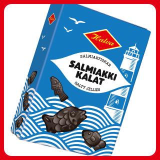 Halva Salmiakkikalat | Halva makeiset