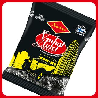 Halva Vanhat Autot Salmiakki | Halva makeiset