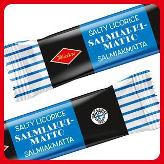 Halva Salmiakkimatto | Halva makeiset